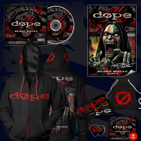 Blood Money Part Zer0 CD & Hoodie Bundle